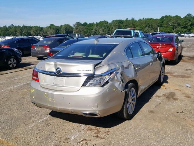 1G4GB5G39GF172911 - 2016 BUICK LACROSSE GOLD photo 4