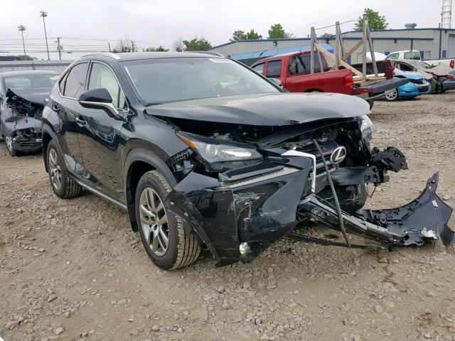 JTJBARBZ2G2072139 - 2016 LEXUS NX 200T BLACK photo 1