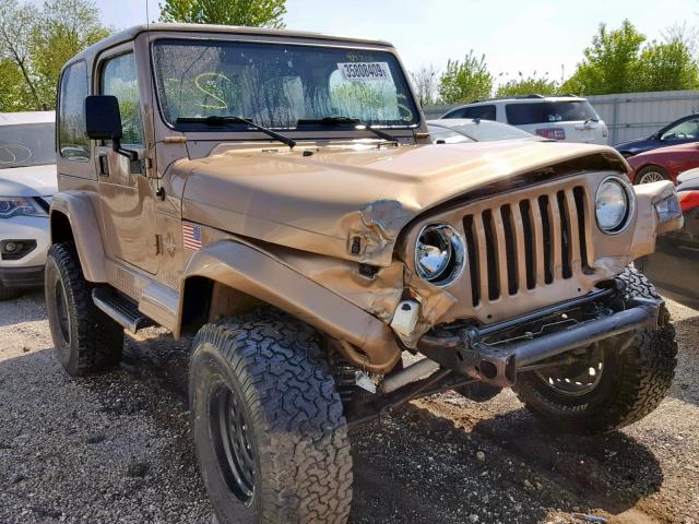 1J4FY49S0XP454002 - 1999 JEEP WRANGLER / TAN photo 1