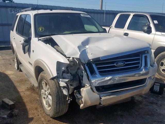 1FMEU648X8UA79108 - 2008 FORD EXPLORER E WHITE photo 1