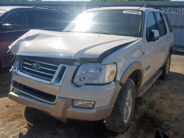 1FMEU648X8UA79108 - 2008 FORD EXPLORER E WHITE photo 2