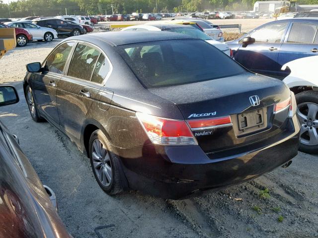 1HGCP2F71CA028785 - 2012 HONDA ACCORD EX BLACK photo 4