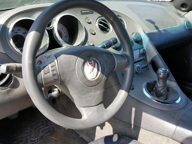 1G2MB33B36Y108234 - 2006 PONTIAC SOLSTICE SILVER photo 9