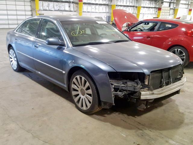 WAUML44E34N001462 - 2004 AUDI A8 L QUATT GRAY photo 1