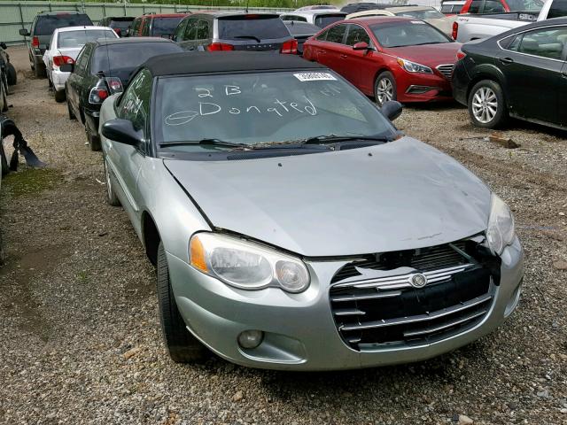 1C3EL55R05N631119 - 2005 CHRYSLER SEBRING TO SILVER photo 1