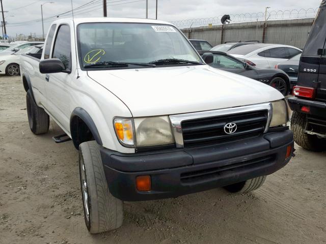 4TASN92N7XZ560591 - 1999 TOYOTA TACOMA XTR WHITE photo 1