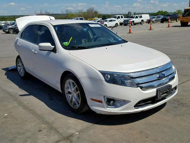 3FAHP0JA2CR137070 - 2012 FORD FUSION SEL WHITE photo 1