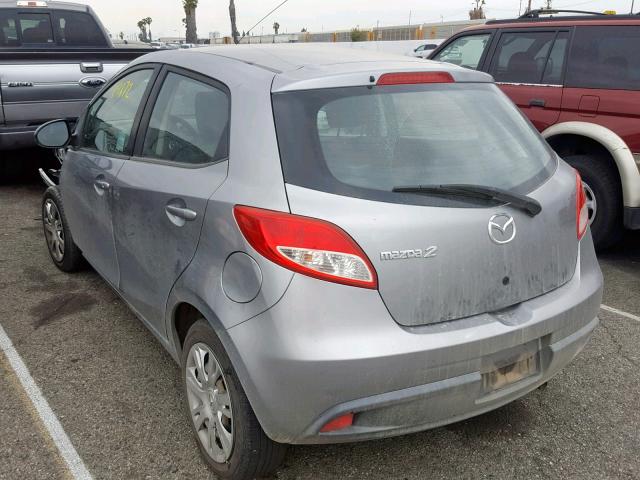 JM1DE1KZ4E0173323 - 2014 MAZDA MAZDA2 SPO SILVER photo 3