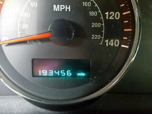 1J8HG48KX7C696248 - 2007 JEEP COMMANDER MAROON photo 8