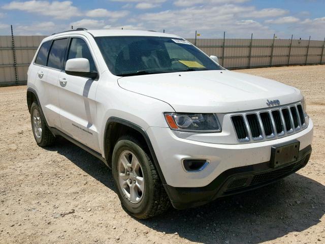 1C4RJEAG7EC473249 - 2014 JEEP GRAND CHER WHITE photo 1