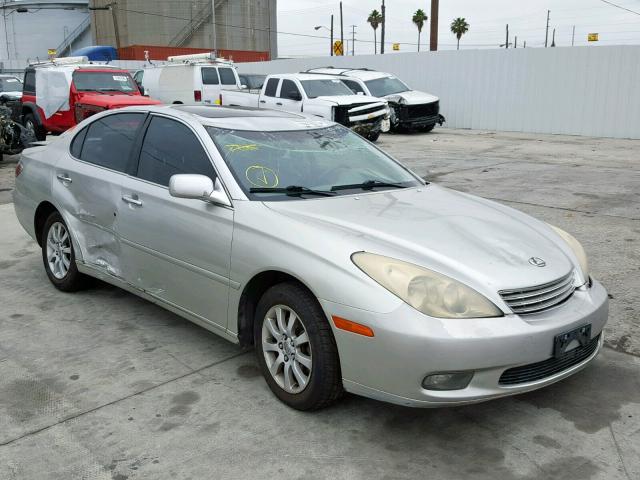 JTHBF30G130125680 - 2003 LEXUS ES 300 SILVER photo 1