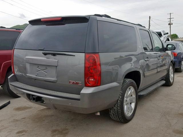 1GKFK16317J213074 - 2007 GMC YUKON XL K GRAY photo 4