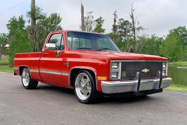 1GCCC14H8FF409721 - 1985 CHEVROLET C10 RED photo 1