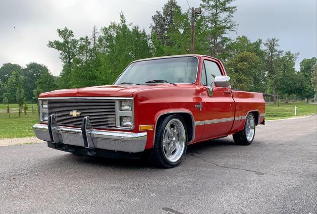 1GCCC14H8FF409721 - 1985 CHEVROLET C10 RED photo 2