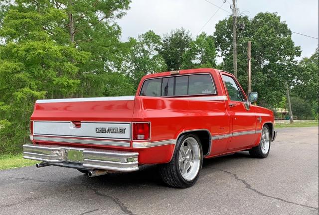 1GCCC14H8FF409721 - 1985 CHEVROLET C10 RED photo 4