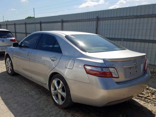 4T1BB46K98U036756 - 2008 TOYOTA CAMRY HYBR SILVER photo 3