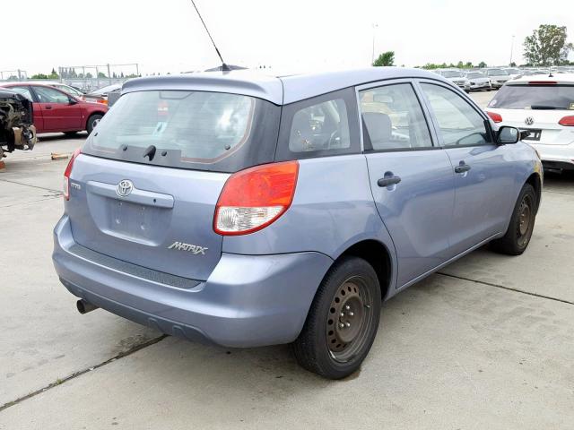 2T1KR32E73C020815 - 2003 TOYOTA MATRIX 蓝色 照片 4