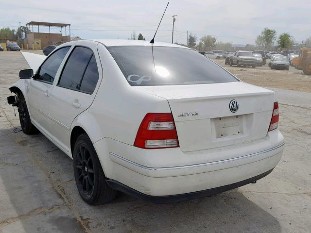 3VWRA69M15M016366 - 2005 VOLKSWAGEN JETTA GL WHITE photo 3