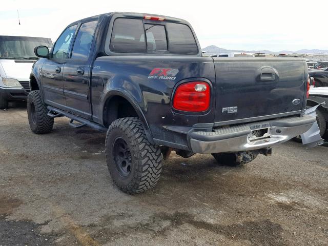 1FTRW08L12KE05411 - 2002 FORD F150 SUPER BLACK photo 3