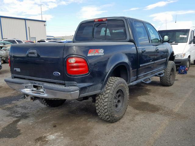 1FTRW08L12KE05411 - 2002 FORD F150 SUPER BLACK photo 4