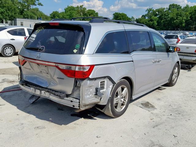 5FNRL5H91CB026983 - 2012 HONDA ODYSSEY TO SILVER photo 4