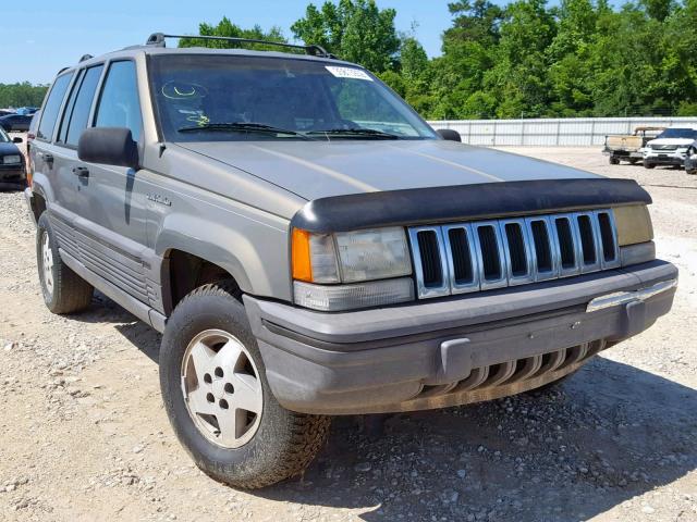 1J4GZ58Y3SC667099 - 1995 JEEP GRAND CHER GREEN photo 1