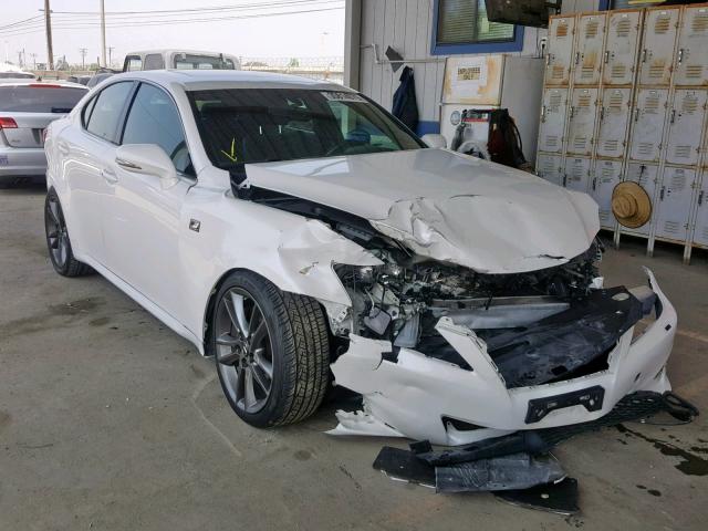 JTHBE5C25B5025596 - 2011 LEXUS IS 350 WHITE photo 1