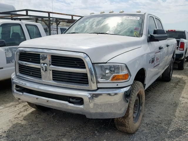 3D73Y3CL0BG579850 - 2011 DODGE RAM 3500 WHITE photo 2