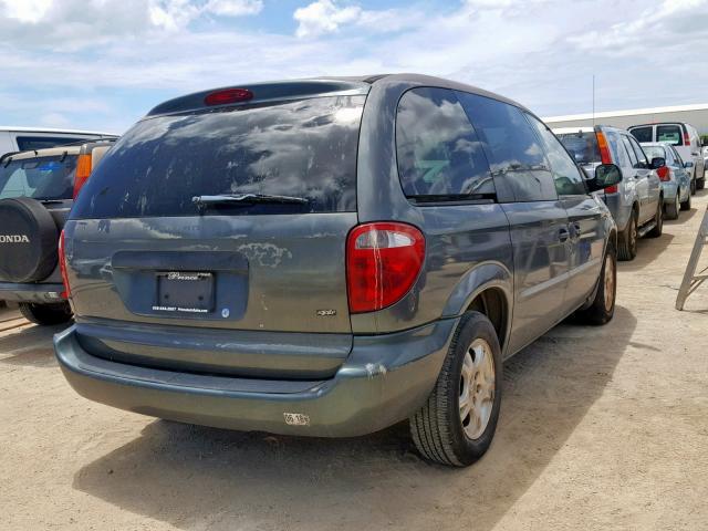 1D4GP25R23B246427 - 2003 DODGE CARAVAN SE GREEN photo 4