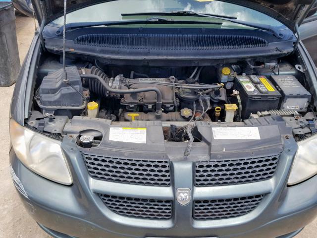 1D4GP25R23B246427 - 2003 DODGE CARAVAN SE GREEN photo 7