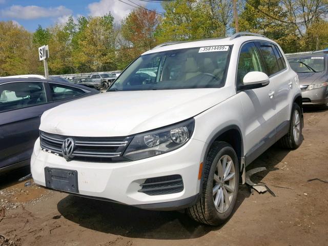 WVGSV7AX5HW511142 - 2017 VOLKSWAGEN TIGUAN WOL WHITE photo 2