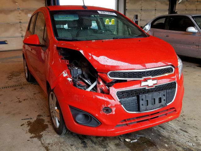 KL8CC6S93DC621524 - 2013 CHEVROLET SPARK 1LT RED photo 1