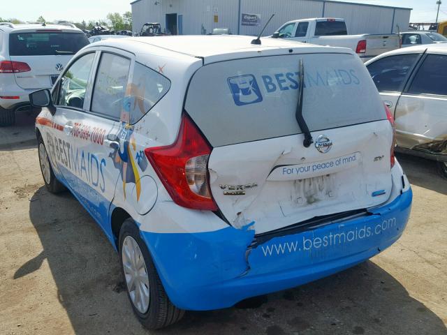 3N1CE2CP8FL369965 - 2015 NISSAN VERSA NOTE WHITE photo 3