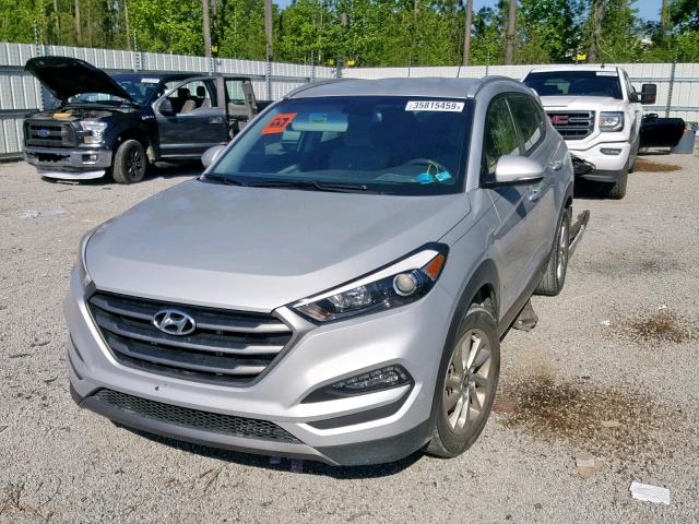 KM8J33A28GU026373 - 2016 HYUNDAI TUCSON LIM SILVER photo 2