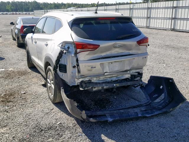 KM8J33A28GU026373 - 2016 HYUNDAI TUCSON LIM SILVER photo 3