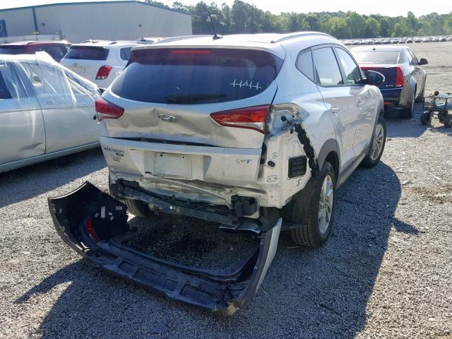 KM8J33A28GU026373 - 2016 HYUNDAI TUCSON LIM SILVER photo 4