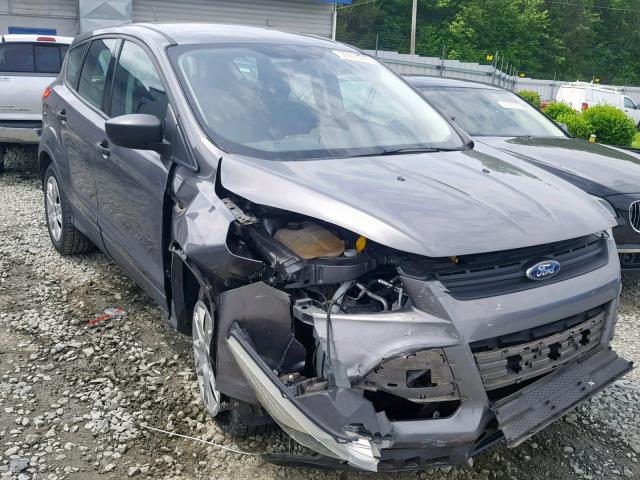 1FMCU0F74DUC08379 - 2013 FORD ESCAPE S GRAY photo 1