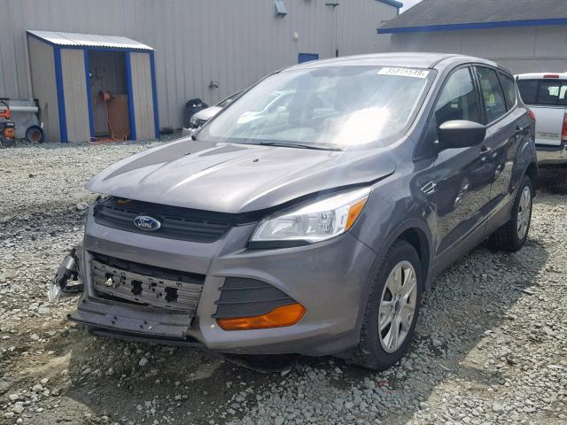 1FMCU0F74DUC08379 - 2013 FORD ESCAPE S GRAY photo 2