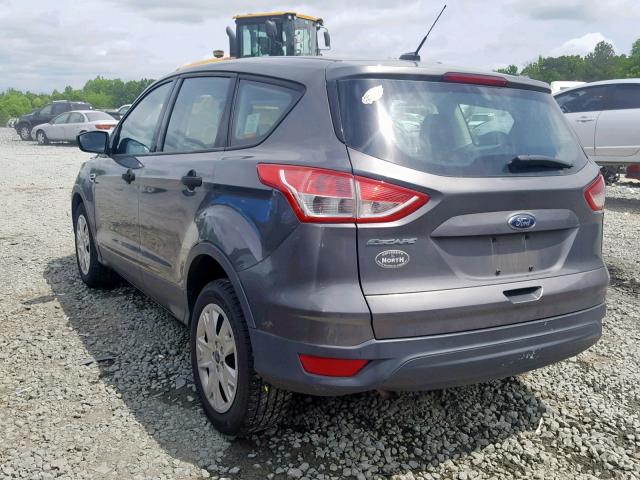 1FMCU0F74DUC08379 - 2013 FORD ESCAPE S GRAY photo 3