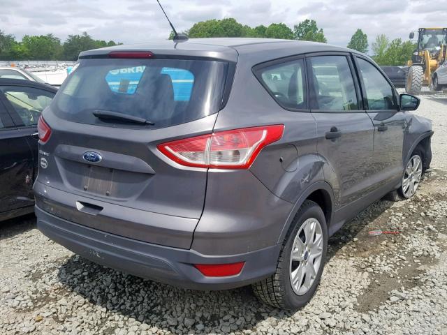 1FMCU0F74DUC08379 - 2013 FORD ESCAPE S GRAY photo 4