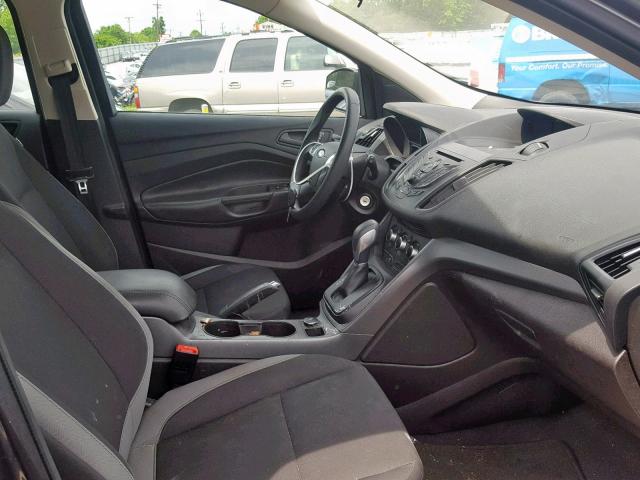 1FMCU0F74DUC08379 - 2013 FORD ESCAPE S GRAY photo 5