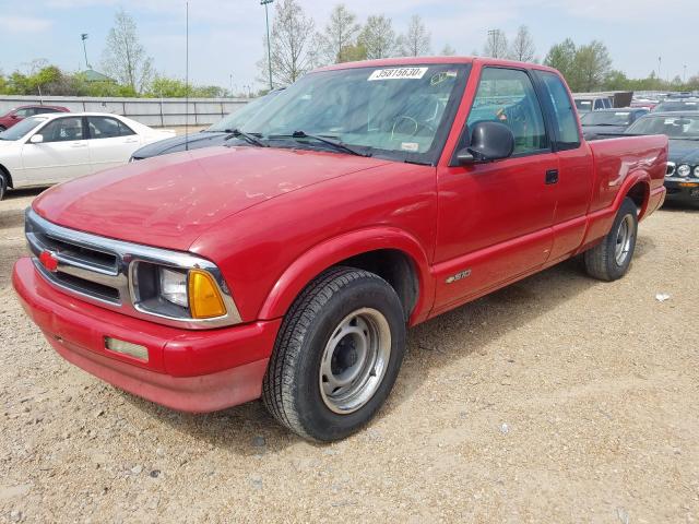 1GCCS19Z2R8135669 - 1994 CHEVROLET S TRUCK S10  photo 2