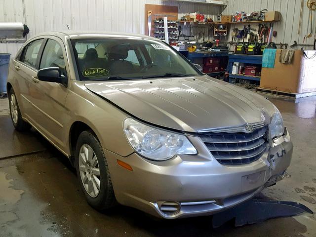 1C3LC46K88N244101 - 2008 CHRYSLER SEBRING LX GOLD photo 1