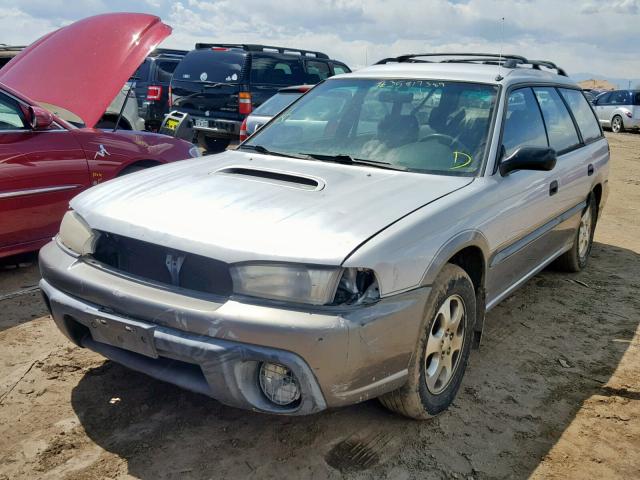 4S3BG6855X7644277 - 1999 SUBARU LEGACY OUT SILVER photo 2