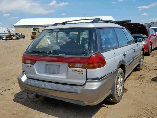 4S3BG6855X7644277 - 1999 SUBARU LEGACY OUT SILVER photo 4