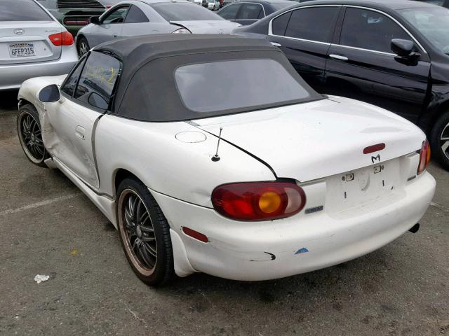 JM1NB3537Y0144354 - 2000 MAZDA MX-5 MIATA WHITE photo 3