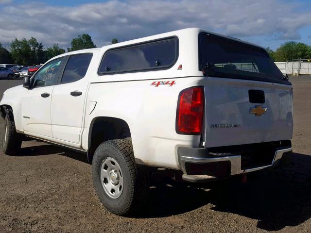 1GCGTBEN2K1103262 - 2019 CHEVROLET COLORADO WHITE photo 3