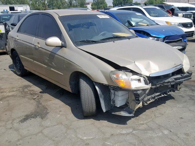 KNAFE222795657722 - 2009 KIA SPECTRA EX GOLD photo 1