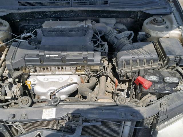 KNAFE222795657722 - 2009 KIA SPECTRA EX GOLD photo 7