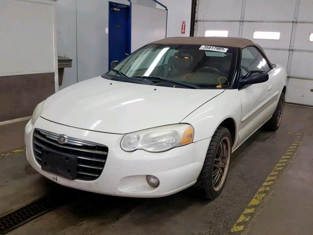 1C3EL55R06N259959 - 2006 CHRYSLER SEBRING TO WHITE photo 2